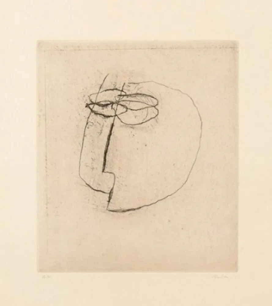 Gravura Fautrier - Otages (IB)