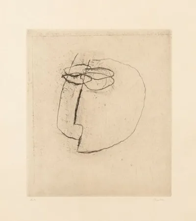 Gravura Fautrier - Otages (IB)