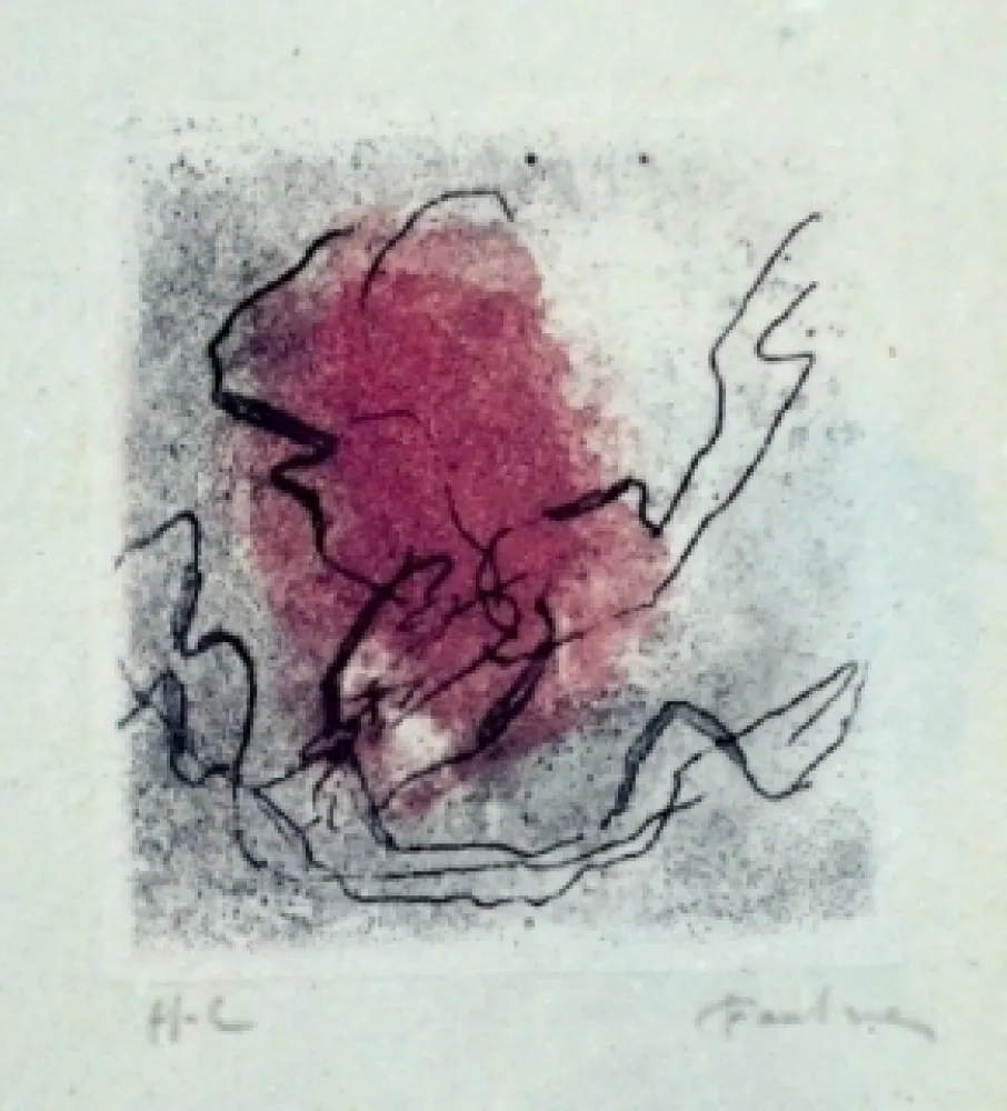 Água-Forte E Água-Tinta Fautrier - Paysage de Provence