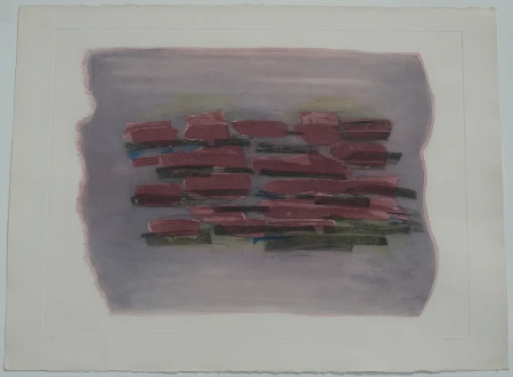 Água-Forte E Água-Tinta Fautrier - Paysage labouré