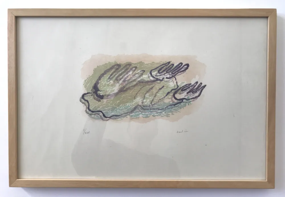 Xilogravura Fautrier - Sans titre (Végétaux)