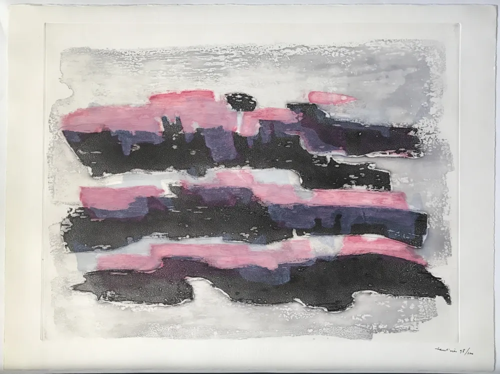 Água-Tinta Fautrier - Sunset 