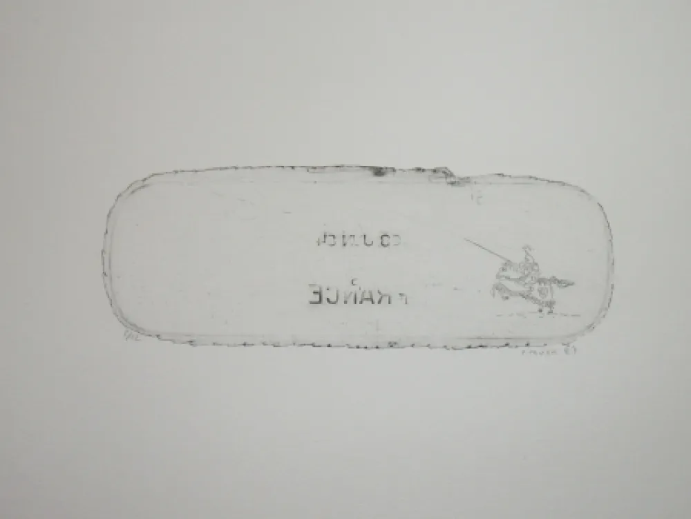 Água-Forte Favier - En attendant les huns