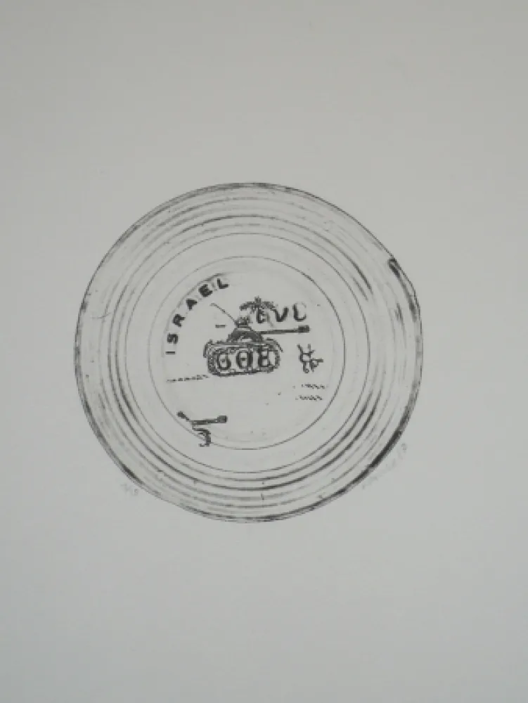 Água-Forte Favier - Israel