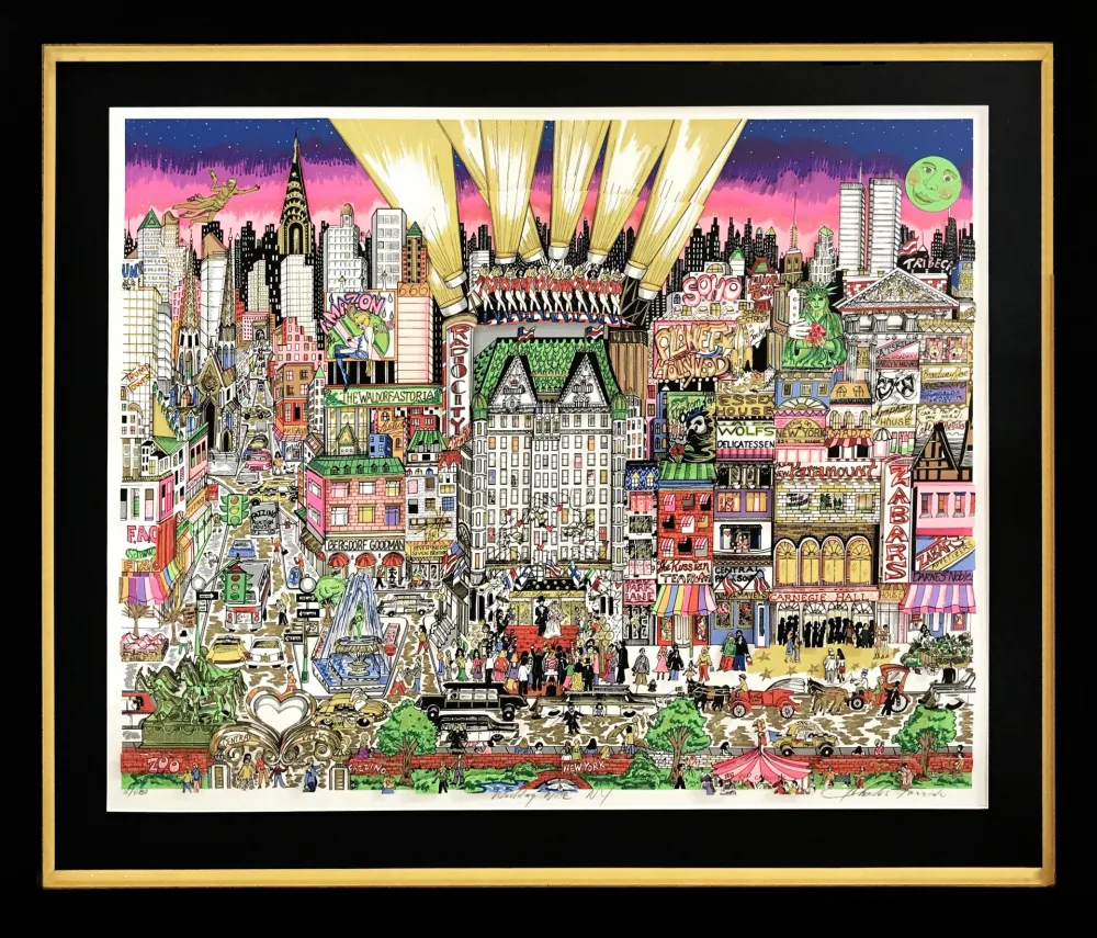 Serigrafia Fazzino - WEDDING NITE, NEW YORK