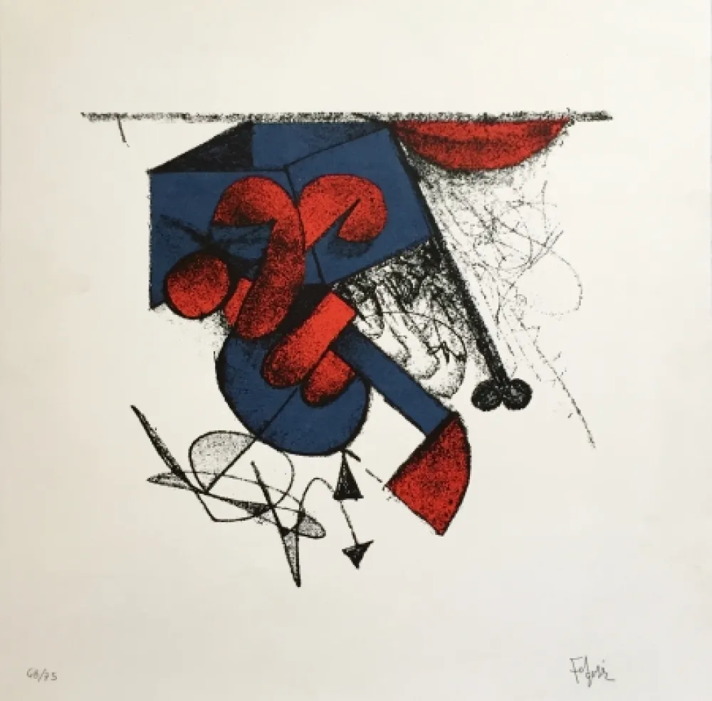 Sem Técnica Felguerez - Escultura con Fondo Blanco