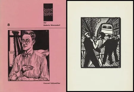 Xilogravura Felixmuller  - Conrad Felixmüller