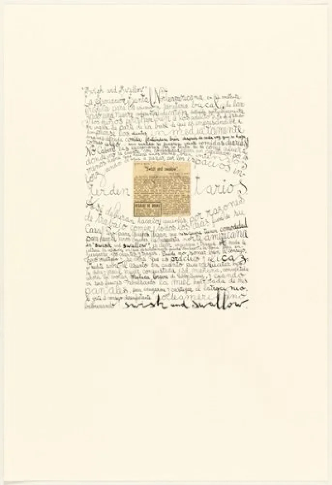 Litografia Ferrari - Swish and Swallow