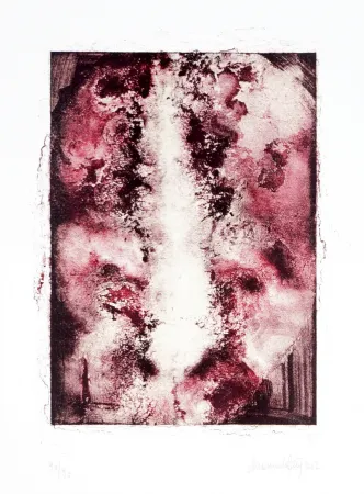 Litografia Ferré - De précipices en belvédères 3