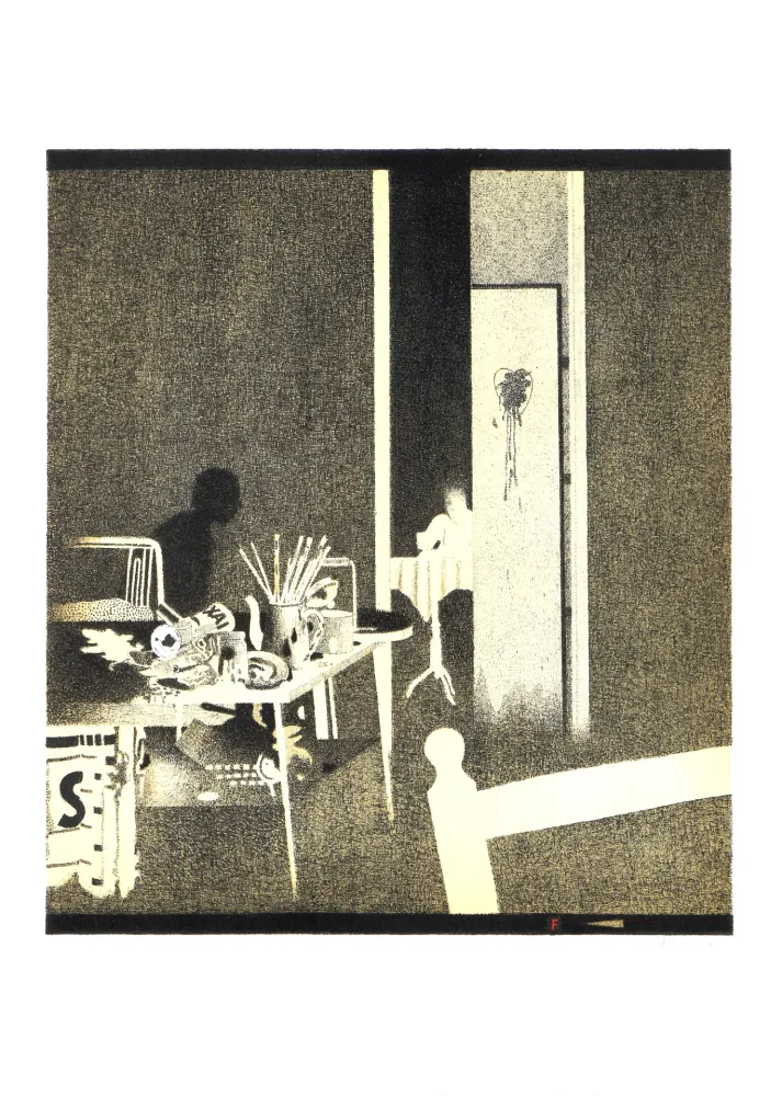 Litografia Ferroni - Nello studio