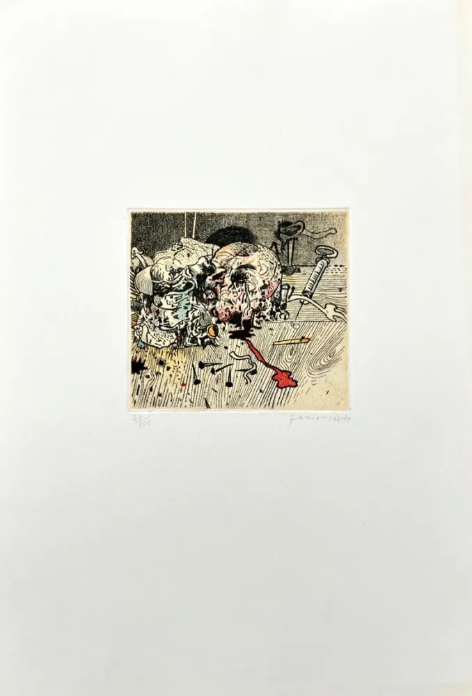 Água-Forte Ferroni - Olocausto