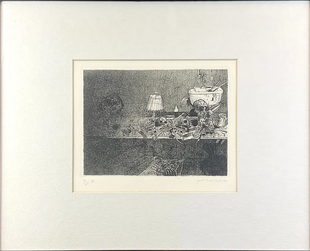 Água-Forte Ferroni - Olocausto