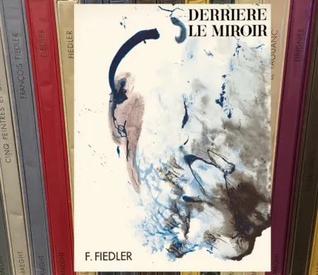 Livro Ilustrado Fiedler - FIEDLER. DERRIÈRE LE MIROIR N°129. Octobre 1961. TIRAGE DE LUXE SIGNÉ.