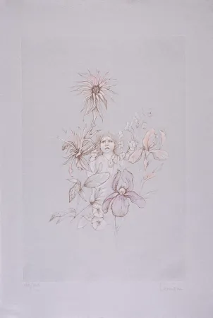 Água-Forte Fini - Conte de la 672 ème Nuit - IX