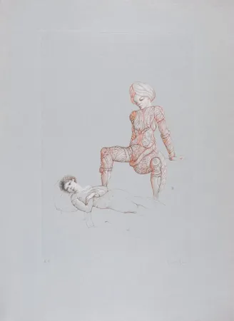 Água-Forte Fini - Conte de la 672 ème Nuit - V