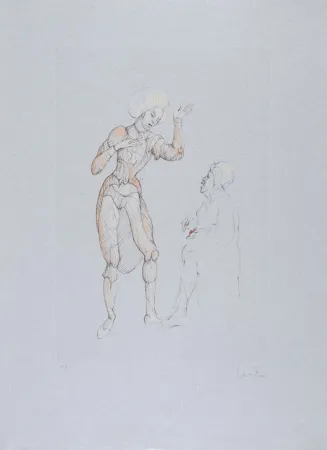 Água-Forte Fini - Conte de la 672 ème Nuit - XI