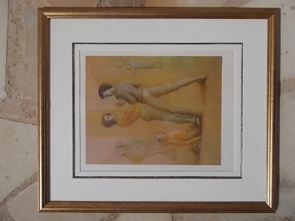 Litografia Fini - Le cour de danse