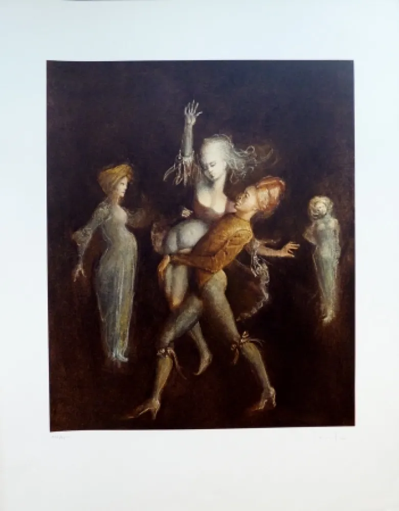 Litografia Fini - L’Enlèvement