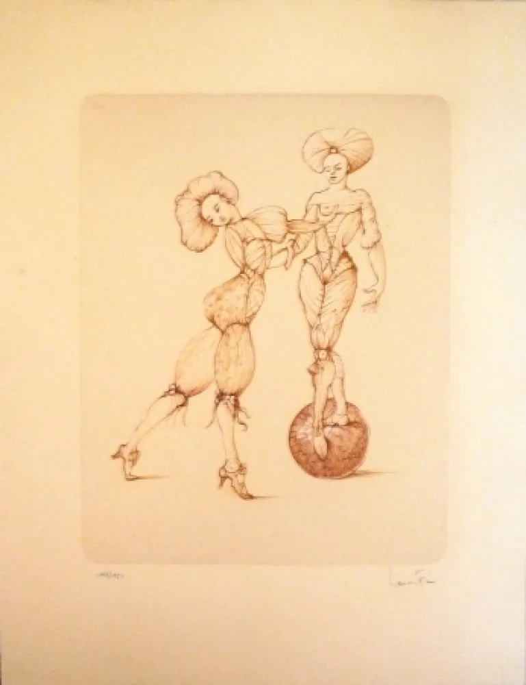 Gravura Fini - Les Jumelles 