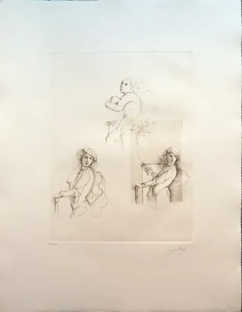 Gravura Fini - Les Trois Grâces 