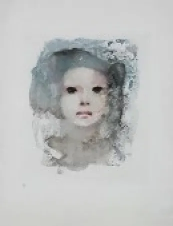 Litografia Fini - Portrait de Jeune Fille