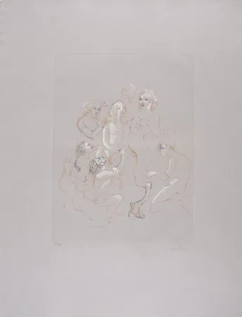 Água-Forte Fini - Solomonie la Possédée III (Erotique)