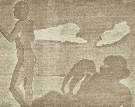 Relevo Fischl - Untitled (Beach scene), from Art Pro-Choice II