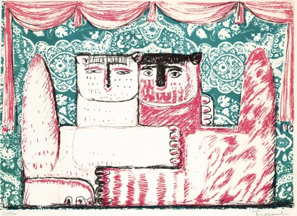 Litografia Fiume - Gatti