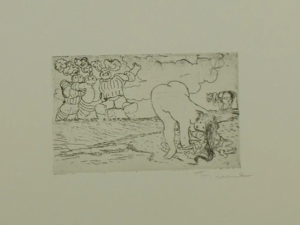 Gravura Fiume - SENZA TITOLO