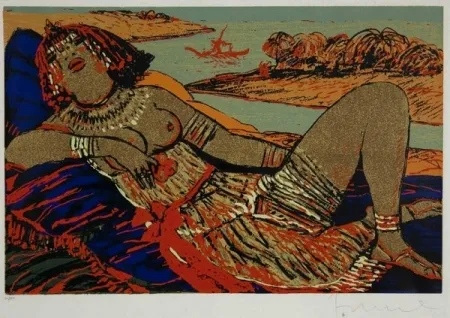 Serigrafia Fiume - Senza titolo