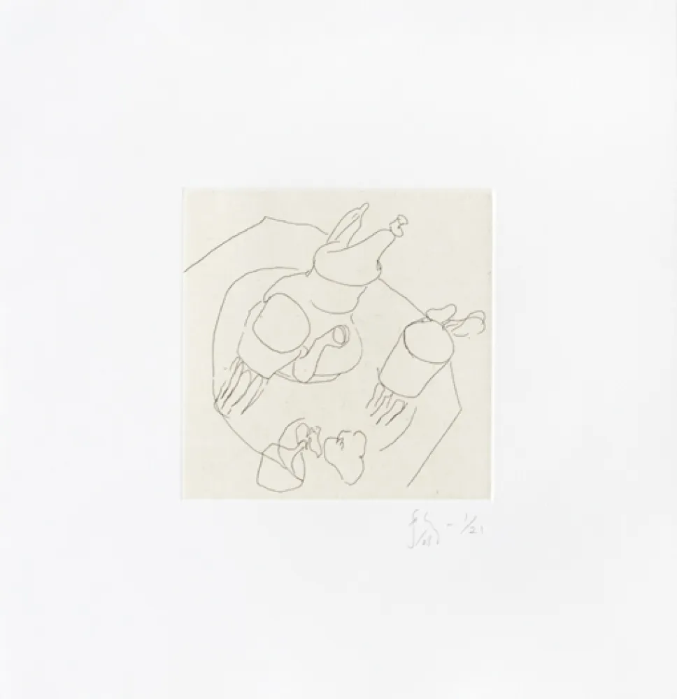 Gravura Flanagan - Teapot and cups