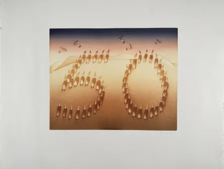 Serigrafia Folon - 50