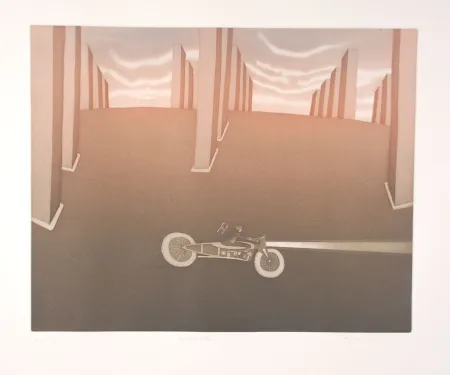 Água-Forte E Água-Tinta Folon - Crépuscule