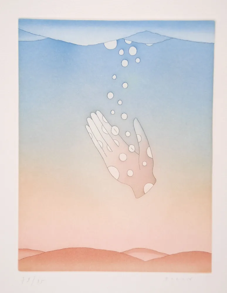 Água-Tinta Folon - Guillaume Apollinaire