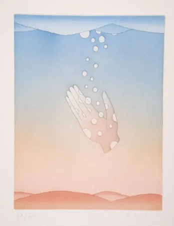 Água-Tinta Folon - Guillaume Apollinaire