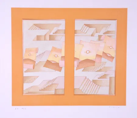 Litografia Folon - Image pour Berggruen