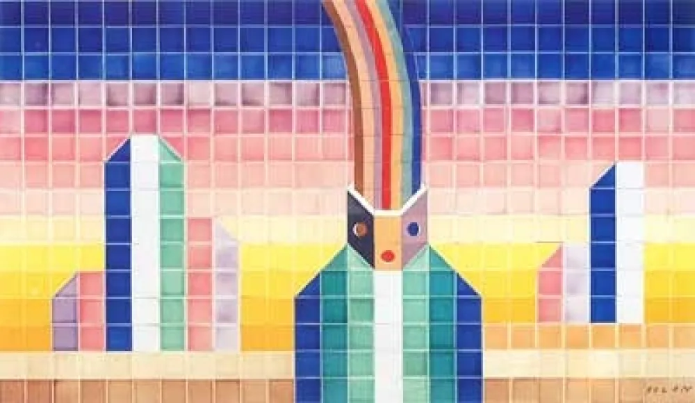 Cerâmica Folon - La Pensée (céramique)