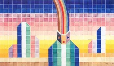 Cerâmica Folon - La Pensée (céramique)