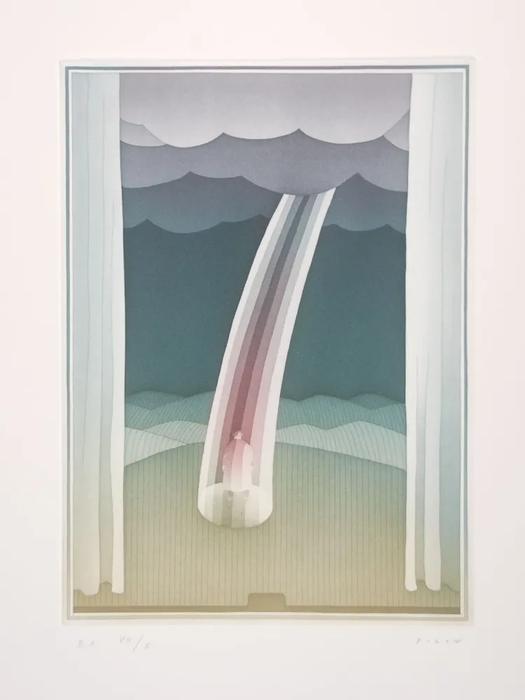 Água-Forte E Água-Tinta Folon - La Scène