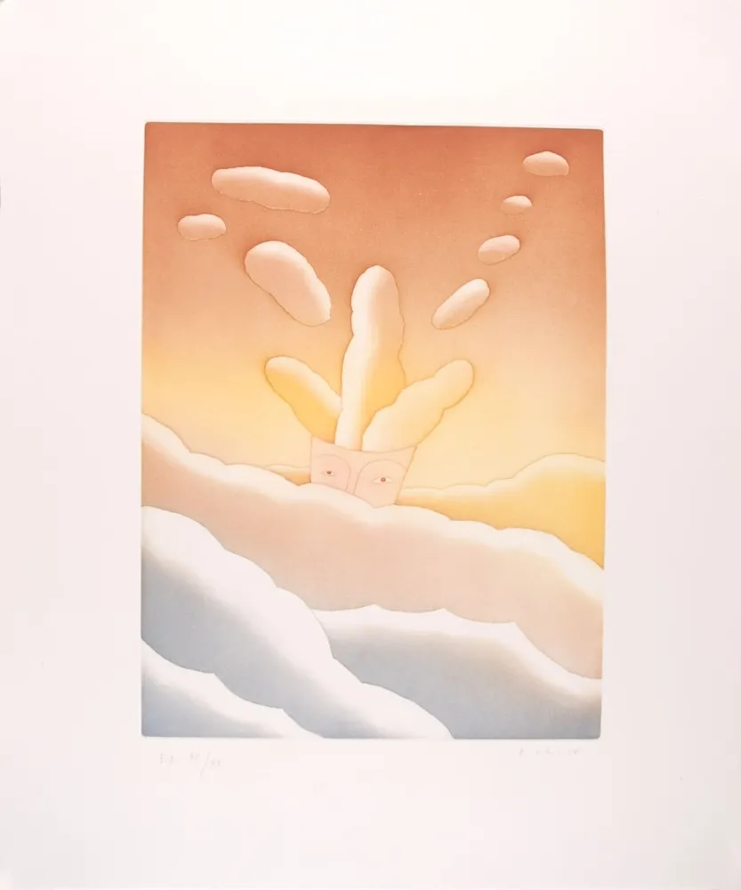 Água-Forte E Água-Tinta Folon - Le poids des pensées