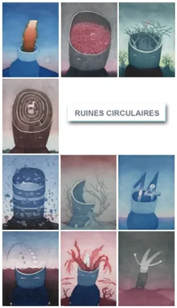 Água-Forte E Água-Tinta Folon - Les Ruines Circulaires - The Circular Ruins (complet suite)