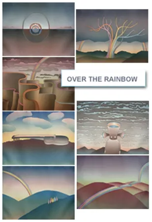 Água-Forte E Água-Tinta Folon - Over The Rainbow (complet suite)