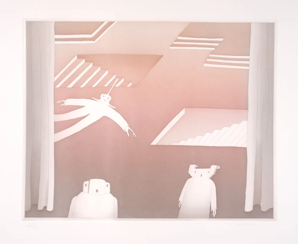 Água-Forte E Água-Tinta Folon - PIAZZA