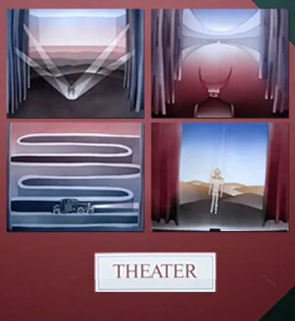 Água-Forte E Água-Tinta Folon - THEATER - THEATRE (complet suite)