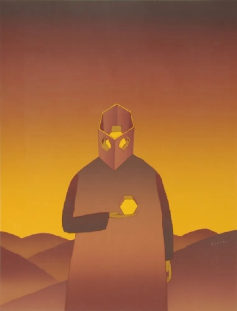 Serigrafia Folon - Untitled