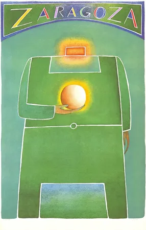 Litografia Folon - Zaragoza