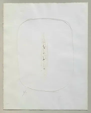 Gravura Fontana - Concetto spaziale