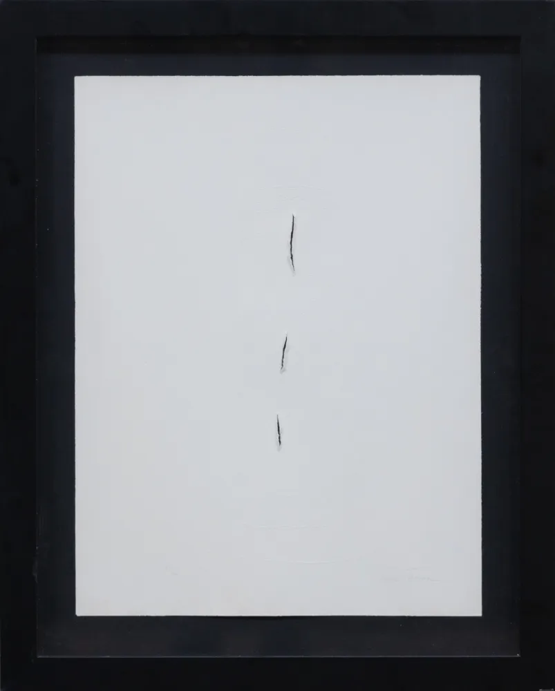 Gravura Fontana - Concetto spaziale, 1967