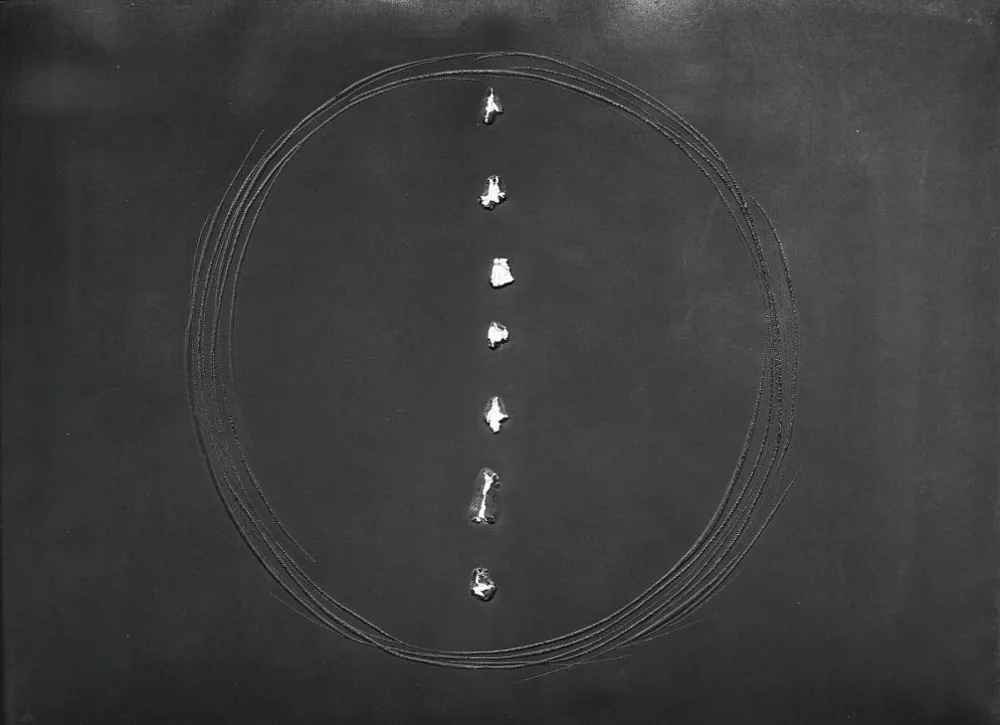 Água-Forte E Água-Tinta Fontana - Concetto spaziale