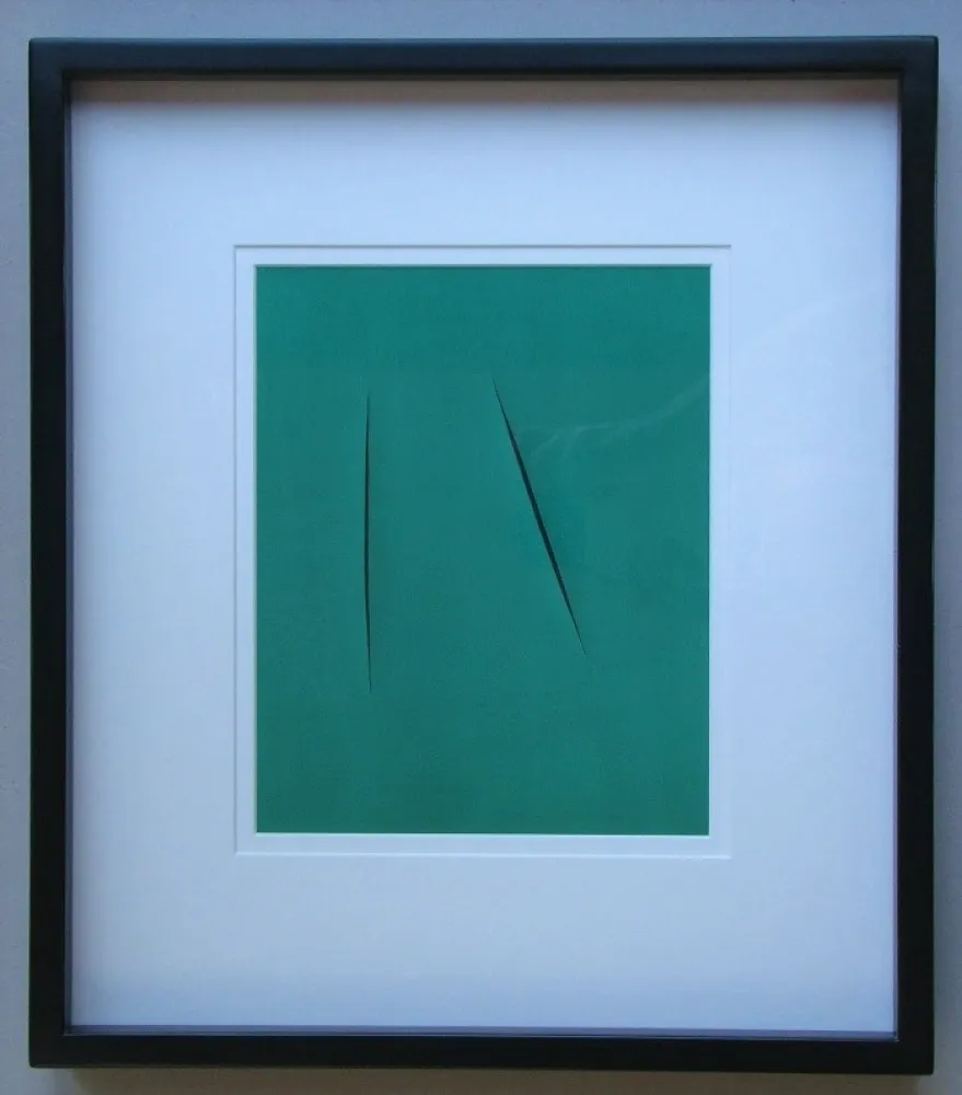 Estêncil Fontana - Concetto Spaziale